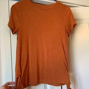 Burnt orange shirt